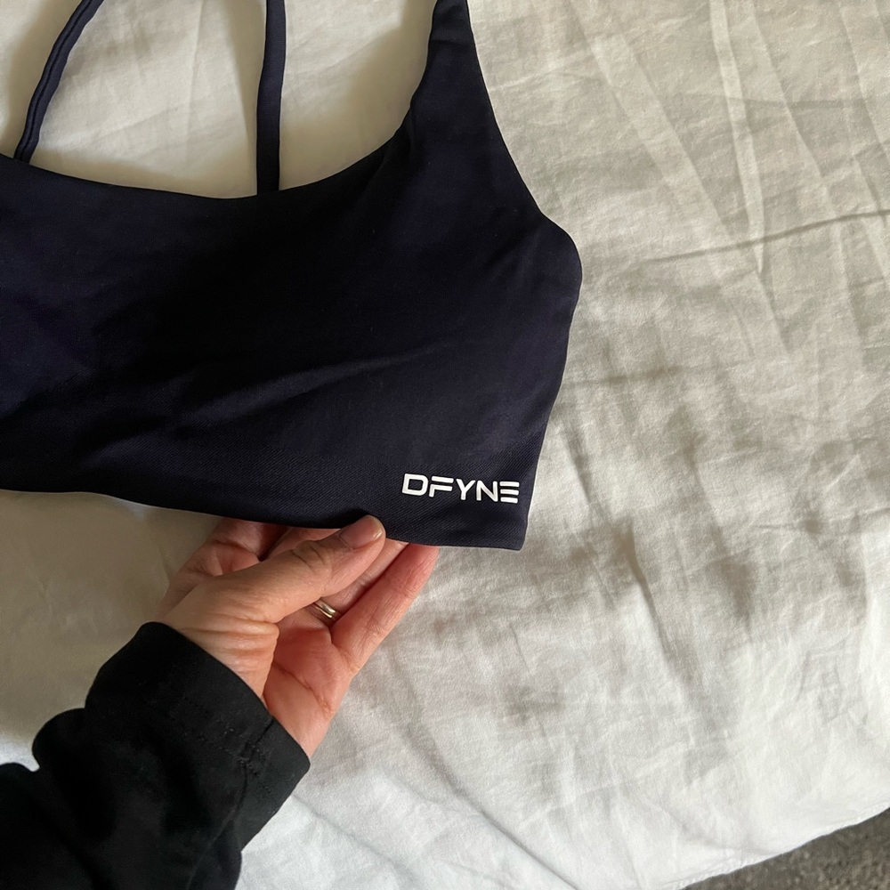 Women's Navy Dfyne Top